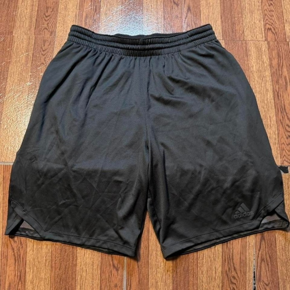 Adidas Black Striped Retro Tech Clima Sportswear Running Shorts Small
